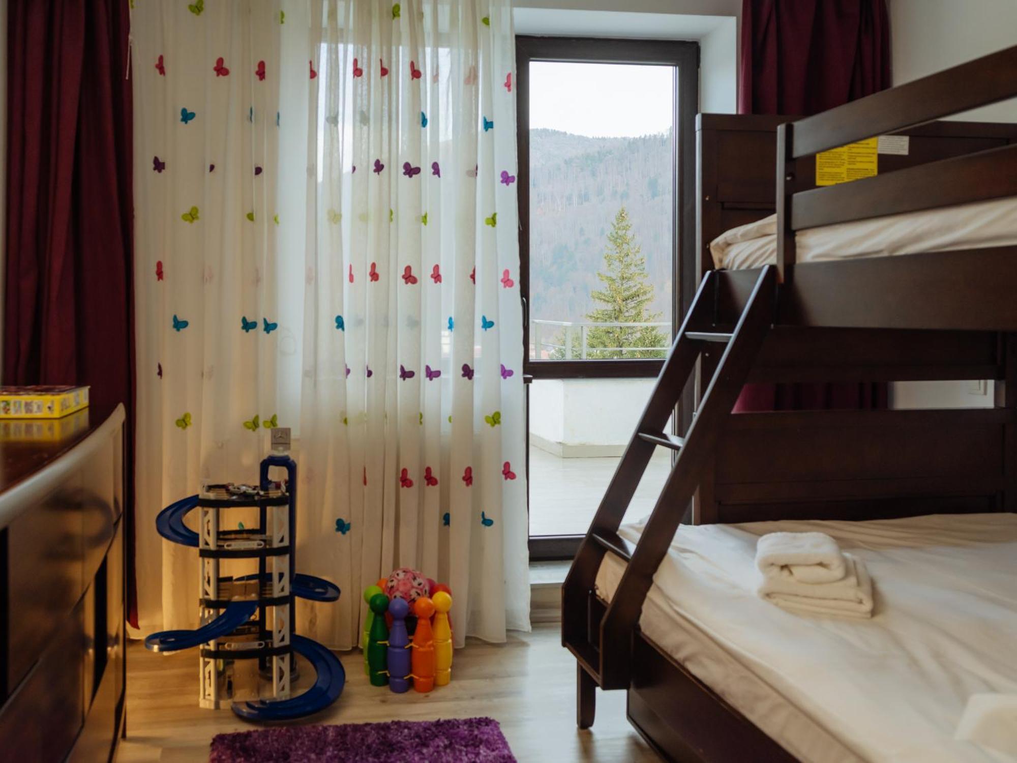 Apartmán Panoramic Loft Colina Marei Sinaia Exteriér fotografie